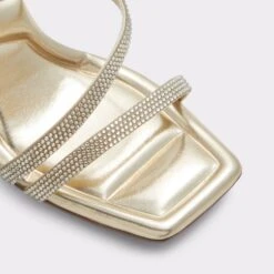 Online ExclusiveAdrocanStrappy Heeled Sandal - Stiletto Heel -Trendy Soles Sales Store adrocan yellow 741 003 029 alt4 sq gy 2000x2000