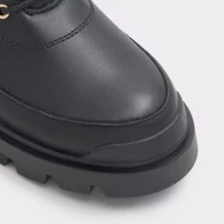 Final Sale - The Item Cannot Be ReturnedAlpaCombat Ankle Boot - Lug Sole -Trendy Soles Sales Store alpa black 001 001 043 alt4 sq gy 2000x2000