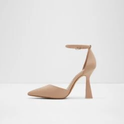 Final Sale - The Item Cannot Be ReturnedArdcarnStrappy Heeled Shoe -Trendy Soles Sales Store ardcarn beige 270 001 043 alt2 sq nt 1200x1200