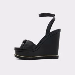 SaleBarykinWedge Sandal - Wedge Heel -Trendy Soles Sales Store barykin black 001 002 043 alt2 sq gy 2000x2000