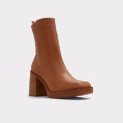 BenrubinAnkle Boot - Block Heel -Trendy Soles Sales Store benrubin brown 220 001 043 alt3 sq gy 2000x2000