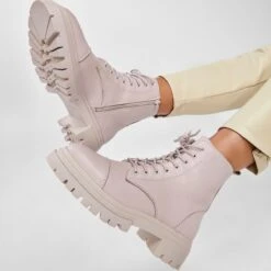 Final Sale - The Item Cannot Be ReturnedBigmarkCombat Boots - Lug Sole -Trendy Soles Sales Store bigmark grey 060 001 043 look part sq nt 1200x1200