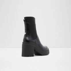 Final Sale - The Item Cannot Be ReturnedBigmoodChelsea Boot - Lug Sole -Trendy Soles Sales Store bigmood black 001 001 042 alt1 sq nt 1200x1200