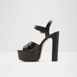Final Sale - The Item Cannot Be ReturnedCameliaAnkle Strap Heeled Sandal - Plateforme -Trendy Soles Sales Store camelia black 001 001 043 alt2 sq nt 1200x1200