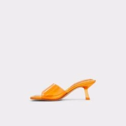 SaleCassiliaHeeled Mule - Stiletto Heel -Trendy Soles Sales Store cassilia orange 840 002 020 alt2 sq gy 2000x2000