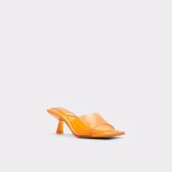 SaleCassiliaHeeled Mule - Stiletto Heel -Trendy Soles Sales Store cassilia orange 840 002 020 alt3 sq gy 2000x2000