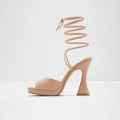 DaphneeStrappy Heeled Sandal - Platform -Trendy Soles Sales Store daphnee beige 260 002 043 alt2 sq nt 1200x1200