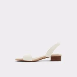 DorennaSling Back Sandal -Trendy Soles Sales Store dorenna white 100 001 043 alt2 sq gy 2000x2000