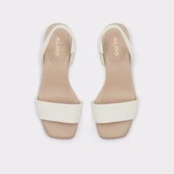 DorennaSling Back Sandal -Trendy Soles Sales Store dorenna white 100 001 043 alt5 sq gy 2000x2000