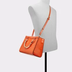 &New NewDrinnaSatchel Bag -Trendy Soles Sales Store drinna orange 820 002 004 alt3 sq gy 2000x2000