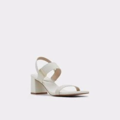 &New NewFidlesStrappy Heeled Sandal -Trendy Soles Sales Store fidles white 100 001 043 alt3 sq gy 2000x2000