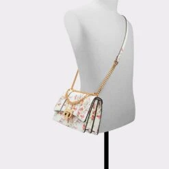 FlorialleCrossbody Bag -Trendy Soles Sales Store florialle white 115 002 043 alt4 sq gy 2000x2000