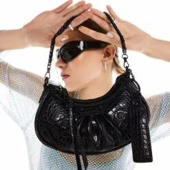 FraydaxShoulder Bag -Trendy Soles Sales Store fraydax black 008 002 004 look part sq nt 1200x1200