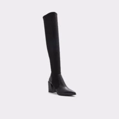 Final Sale - The Item Cannot Be ReturnedGaniniKnee-high Boot -Trendy Soles Sales Store ganini black 001 003 017 alt3 sq gy 2000x2000