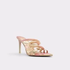 SaleGlyconaHeeled Mule - Stiletto Heel -Trendy Soles Sales Store glycona multi 962 001 044 alt3 sq gy 2000x2000