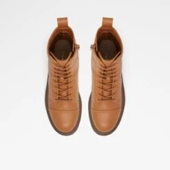 SaleGoerCombat Ankle Boot - Lug Sole -Trendy Soles Sales Store goer brown 220 002 043 alt5 sq nt 1200x1200