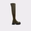 Final Sale - The Item Cannot Be ReturnedGrandmodeOver-the-knee Boot - Lug Sole