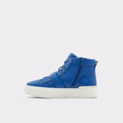 Final Sale - The Item Cannot Be ReturnedHalennaHigh Top Sneaker - Cup Sole -Trendy Soles Sales Store halenna blue 400 002 029 alt2 sq gy 2000x2000