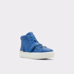 Final Sale - The Item Cannot Be ReturnedHalennaHigh Top Sneaker - Cup Sole -Trendy Soles Sales Store halenna blue 400 002 029 alt3 sq gy 2000x2000