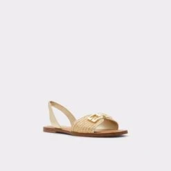 HilarySling Back Flat Sandal -Trendy Soles Sales Store hilary beige 101 003 040 alt3 sq gy 2000x2000