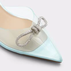 Online ExclusiveHiltinStrappy Heeled Shoe - Kitten Heel -Trendy Soles Sales Store hiltin blue 460 002 020 alt4 sq gy 2000x2000