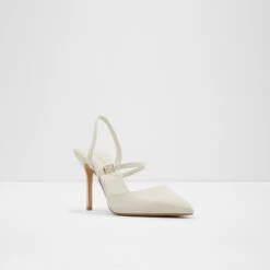 Final Sale - The Item Cannot Be ReturnedJeriebaenStrappy Heeled Shoe - Stiletto Heel 9 Final Sale - The Item Cannot Be ReturnedJeriebaenStrappy Heeled Shoe - Stiletto Heel -Trendy Soles Sales Store jeriebaen white 110 001 043 alt3 sq nt 1200x1200