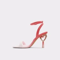 LovethroneStrappy Heeled Sandal -Trendy Soles Sales Store lovethrone red 930 002 043 alt2 sq gy 2000x2000