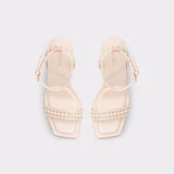 LuluStrappy Heeled Sandal - Platform -Trendy Soles Sales Store lulu pink 680 003 029 alt5 sq gy 2000x2000