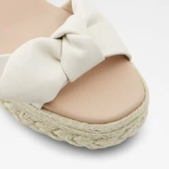 SaleMacramaWedge Sandal - Wedge Heel -Trendy Soles Sales Store macrama white 115 002 043 alt4 sq nt 1200x1200