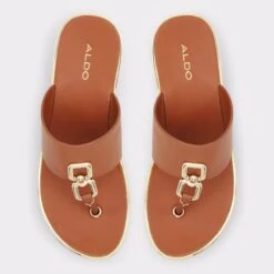 MaesllanFlip Flop - Wedge Heel -Trendy Soles Sales Store maesllan brown 210 002 043 alt5 sq gy 2000x2000