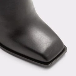 Final Sale - The Item Cannot Be ReturnedMaesrhunAnkle Boot -Trendy Soles Sales Store maesrhun black 001 001 043 alt4 sq gy 2000x2000