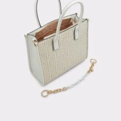 &New NewMaraxSatchel Tote Bag -Trendy Soles Sales Store marax white 112 002 029 alt2 sq gy 2000x2000
