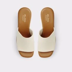 &New NewMayseeHeeled Mule - Platform -Trendy Soles Sales Store maysee white 110 001 043 alt5 sq gy 2000x2000