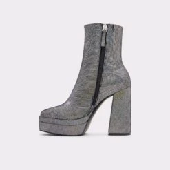 Final Sale - The Item Cannot Be ReturnedMilleniaAnkle Boot - Flatform -Trendy Soles Sales Store millenia silver 043 003 051 alt2 sq gy 2000x2000