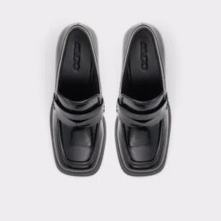 NailaHeeled Loafer - Block Heel -Trendy Soles Sales Store naila black 001 001 042 alt5 sq gy 2000x2000