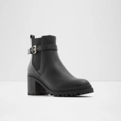 Final Sale - The Item Cannot Be ReturnedQimasChelsea Boot - Lug Sole -Trendy Soles Sales Store qimas black 001 002 043 alt3 sq nt 1200x1200