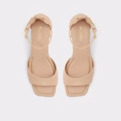 Flexible SolesSafdieAnkle Strap Heeled Sandal - Block Heel 14 Flexible SolesSafdieAnkle Strap Heeled Sandal - Block Heel -Trendy Soles Sales Store safdie beige 270 001 043 alt5 sq gy 2000x2000