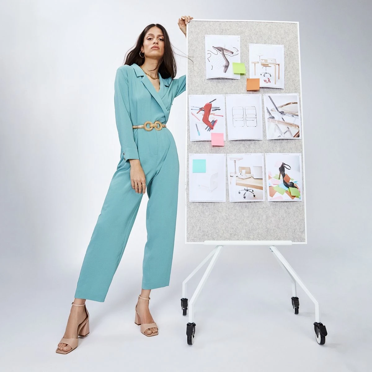 Flexible SolesSafdieAnkle Strap Heeled Sandal - Block Heel 2 Flexible SolesSafdieAnkle Strap Heeled Sandal - Block Heel - Image 2