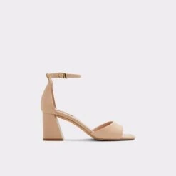 Flexible SolesSafdieAnkle Strap Heeled Sandal - Block Heel
