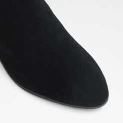 Final Sale - The Item Cannot Be ReturnedSavunChelsea Boot - Block Heel -Trendy Soles Sales Store savun black 007 001 029 alt4 sq nt 1200x1200