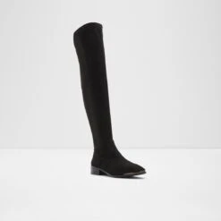 Final Sale - The Item Cannot Be ReturnedSevaunnaOver-the-knee Boot - Block Heel -Trendy Soles Sales Store sevaunna black 007 003 027 alt3 sq nt 1200x1200