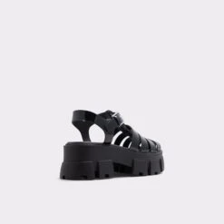 SuzyFisherman Sandal - Lug Sole -Trendy Soles Sales Store suzy black 001 002 033 alt1 sq gy 2000x2000