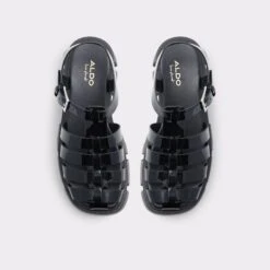 SuzyFisherman Sandal - Lug Sole -Trendy Soles Sales Store suzy black 001 002 033 alt5 sq gy 2000x2000