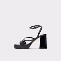 TaiaStrappy Heeled Sandal - Platform -Trendy Soles Sales Store taia black 001 002 033 alt2 sq gy 2000x2000