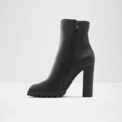 Final Sale - The Item Cannot Be ReturnedTealithAnkle Boot - Block Heel -Trendy Soles Sales Store tealith black 001 001 043 alt2 sq nt 1200x1200