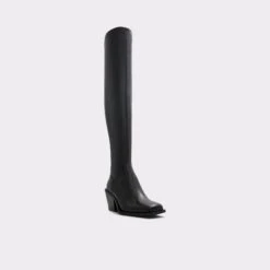 Final Sale - The Item Cannot Be ReturnedToroOver-the-knee Western Boot -Trendy Soles Sales Store toro black 001 001 043 alt3 sq gy 2000x2000