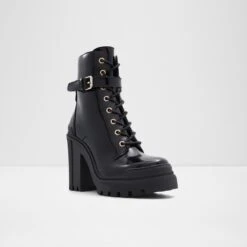 Final Sale - The Item Cannot Be ReturnedUpliftCombat Boots - Lug Sole -Trendy Soles Sales Store uplift black 001 001 042 alt3 sq nt 1200x1200
