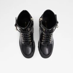 Final Sale - The Item Cannot Be ReturnedUpliftCombat Boots - Lug Sole -Trendy Soles Sales Store uplift black 001 001 042 alt5 sq nt 1200x1200