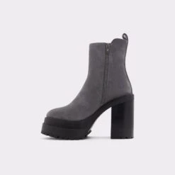Final Sale - The Item Cannot Be ReturnedUpsidePlatform Ankle Boot - Lug Sole -Trendy Soles Sales Store upside grey 021 001 046 alt2 sq gy 2000x2000