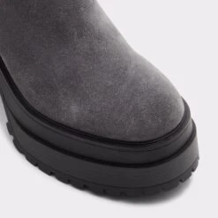 Final Sale - The Item Cannot Be ReturnedUpsidePlatform Ankle Boot - Lug Sole -Trendy Soles Sales Store upside grey 021 001 046 alt4 sq gy 2000x2000